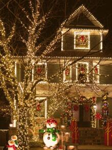 Teckwe Led Colorful String Lights For Outdoor Garden Decoration, Fairy String Lights, Yard And Garden Decor, Room And Indoor Decoration, Atmosphere Light String