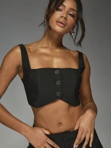 MISSGUIDED Conjuntos de dos piezas para mujer - Negro - Ver 3