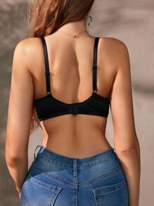 Thin Underwire Sexy Lace Seamless Padded Push-Up Comfortable Bra