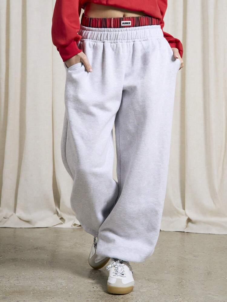 Cozy Oversized Jogger Sweatpants With Pockets