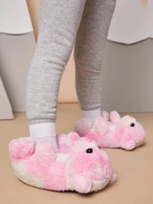 Mini mi Cartoon Slippers, Cute Indoor Outdoor Plush Animal Shoes