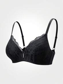 Thin Underwire Sexy Lace Seamless Padded Push-Up Comfortable Bra