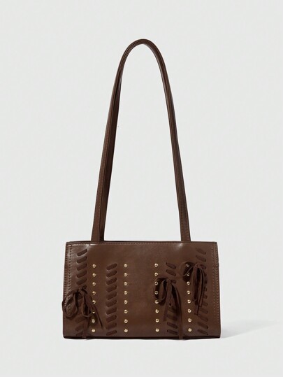 Hippie Y2K Gothic Baddie Shoulder Bag, Women Casual Crossbody Bag, Halloween