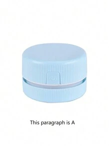 1 件迷你桌面吸尘器，铅笔屑和橡皮擦清洁助手，电动清洁器，学生用桌面键盘清洁器，返校 - 彩色 - 查看 7