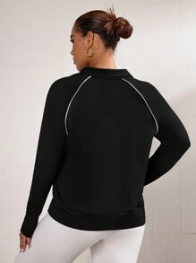 Rhythm Era 女式大码秋季健身运动长袖运动衫