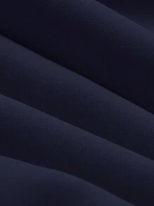 Vintamour Áo sơ mi tay đèn lồng cổ điển thanh lịch cỡ lớn, Áo sơ mi nữ mùa hè và mùa thu, Lễ tạ ơn, Quần áo mùa thu, Áo Giáng sinh, Năm mới, Ngày lễ tình nhân - Màu xanh hải quân - Xem 3