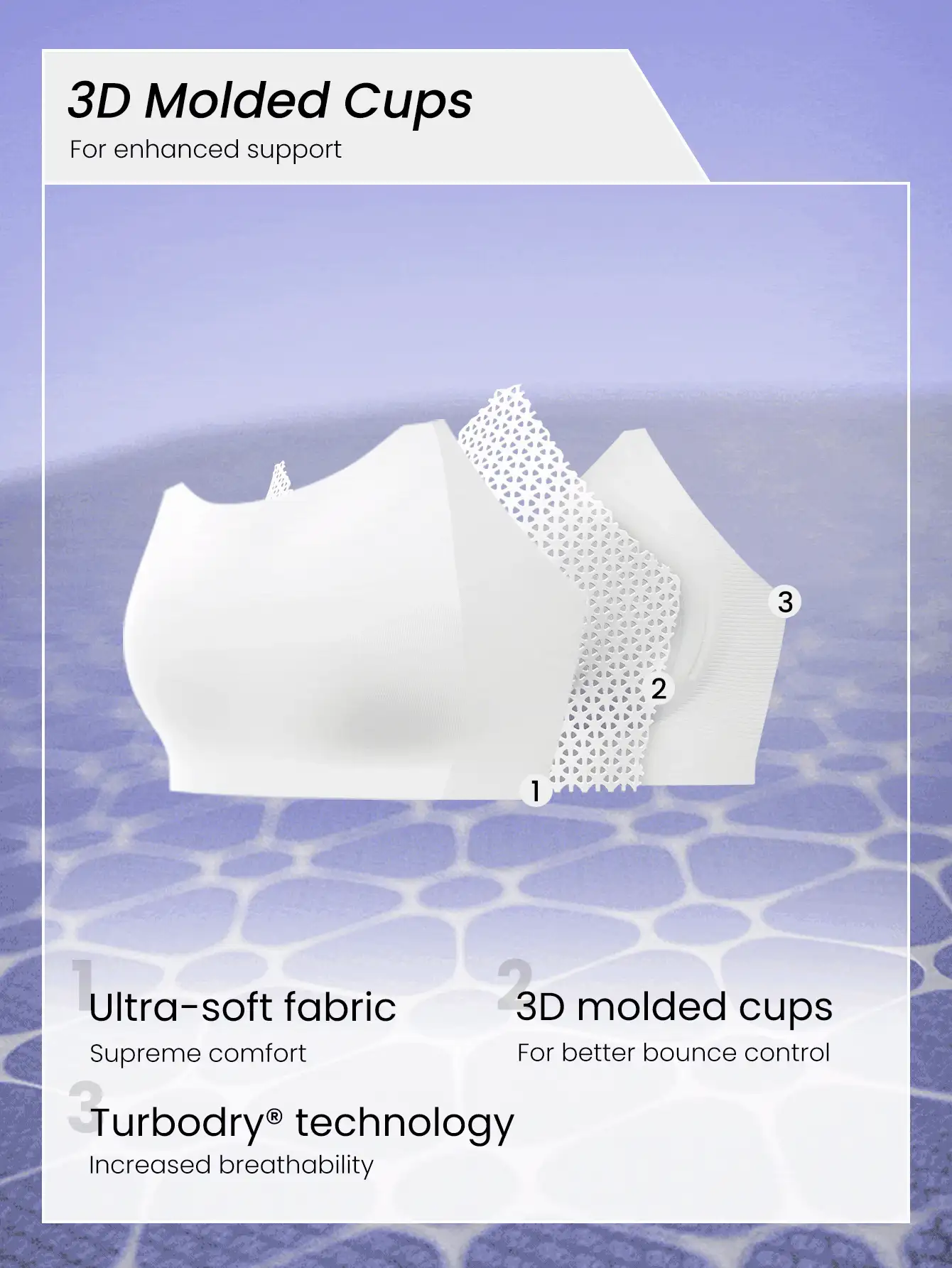 High Support Squareneck Zip-Up Buckle Up Sports Bra Gym Workout Quick Dry Moisture Wicking