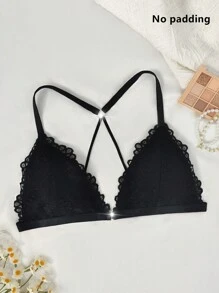 Sostén Sexy De Encaje Para Mujer