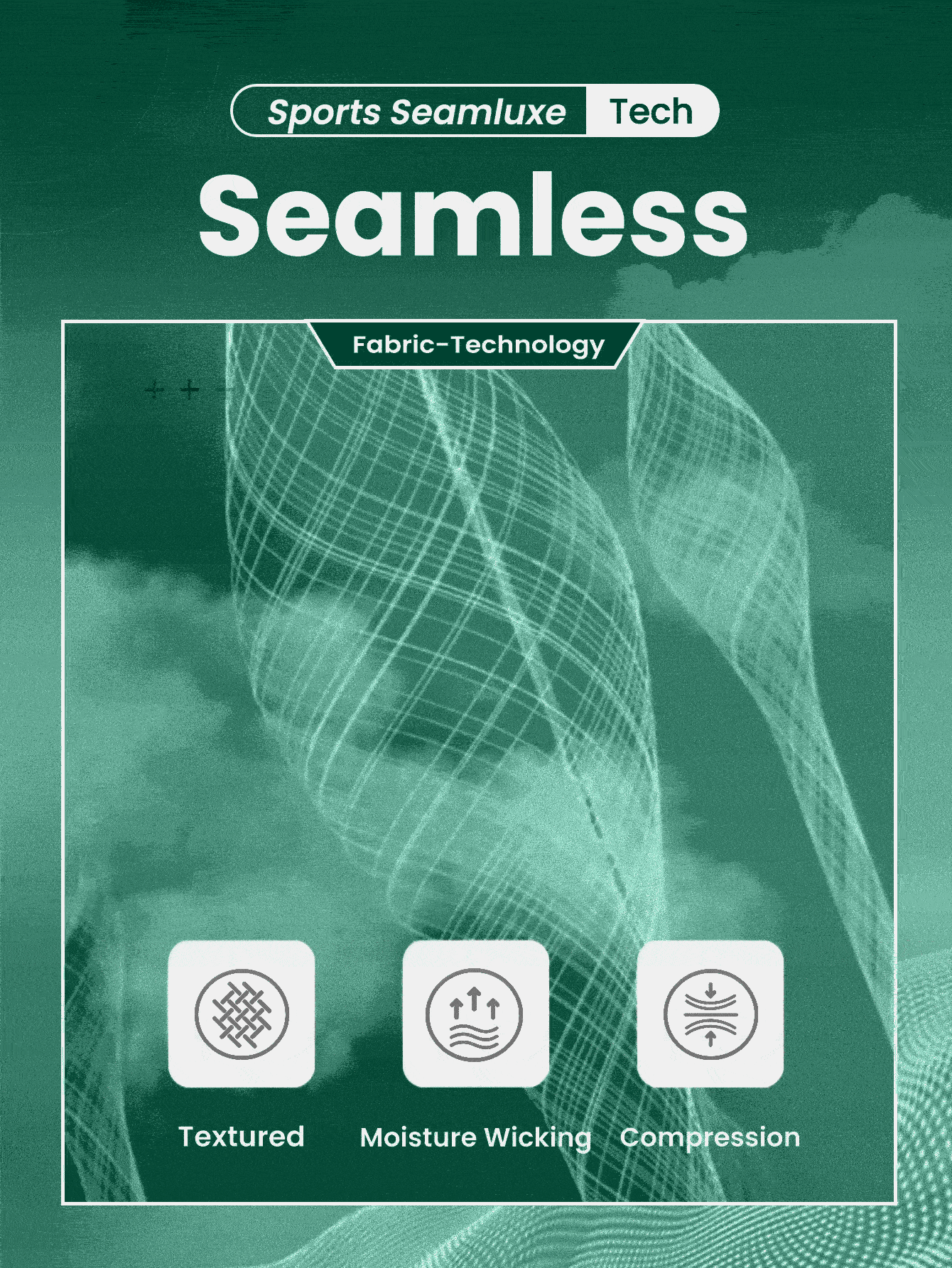 Easithlete Seamless High Elasticity Ribbed V-Neck Long Sleeve Jumpsuit