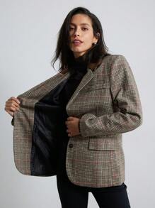 Aveloria Modichic Áo khoác Blazer nữ cổ bẻ sang trọng thanh lịch cổ điển giản dị ôm vừa vặn - Nhiều màu - Xem 7