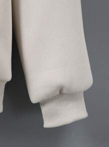 Conjunto de 3 piezas para niño preadolescente: Sudadera de cuello redondo con parches de manga larga + Chaleco con capucha estampado completo + Pantalón de chándal de cintura elástica
