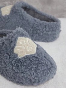 SHUZIA 女士别致可爱蓬松浅蓝色时尚卧室户外厚底拖鞋 - 淺藍色 - 查看 5