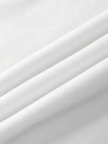 INAWLY Áo nỉ cổ tròn in hình đôi môi kim cương dành cho nữ - trắng - Xem 4