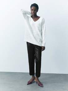 Maija Pantalon décontracté simple de couleur unie pour femme, tenues d'automne