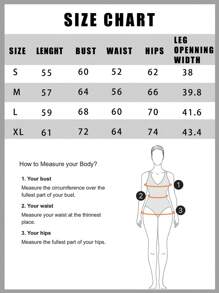 Bộ đồ liền thân liền mạch màu trơn dành cho nữ - màu đen - Xem 3