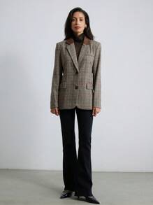 Aveloria Modichic Áo khoác Blazer nữ cổ bẻ sang trọng thanh lịch cổ điển giản dị ôm vừa vặn - Nhiều màu - Xem 5