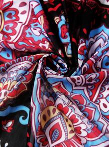 Swim Oasis Plus Size Printed Swimsuit + Matching Skirt 2pcs Set Summer - Multicolor - View 5