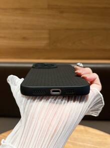 Anis Illustration Ốp lưng điện thoại họa tiết chấm bi thời trang dễ thương, mờ, tương thích với điện thoại thông minh iPhone/Android, ngày lễ tình nhân - màu đen - Xem 4