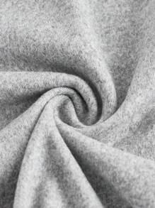 Eassivo Eassivo 3pcs/Set White Crop Loose Hoodie Beige Tight Camisole Beige Tight Pants Hoodie Set Women Workout Set Women Leggings Set - Multicolor - View 7