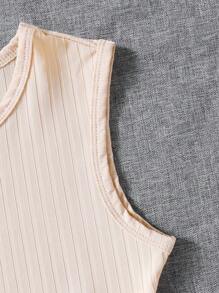 Wildeya Ärmellose, anliegende Spaghettiträger Tanktop für Tween-Mädchen in schlichter Farbe, minimalistisch, lässig, für Alltag, Urlaub, Sommer, Reisen