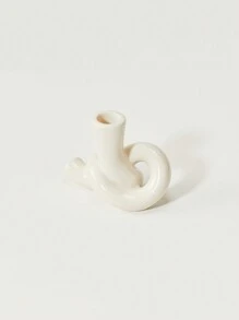 Cirelle 1pc Elegant Minimalist Ceramic Candle Stick Holder
Decor For Wedding, Dining, Party, And Home | Perfect Mother's Day, Graduation, And Housewarming Gift | Ideal For Summer Party Decor, High-End Hotel And B&B Supplies