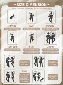 1件床笠，床上用品，床垫保护套，床罩，菱形格纹床笠，舒适家纺，透气防起球床垫保护套，纯色菱形床罩，卧室装饰，装饰床罩 - 灰色 - 查看 3