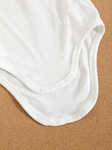 Loomiva Set de 3 piezas de body de manga larga de color bliso liso para bebé recién nacido niño/niña, traje de body básico adecuado para la temporada de otoño e invierno
