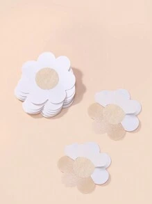 10 paires de cache-tétons grande taille anti-frottements en tissu non tissé pour femmes