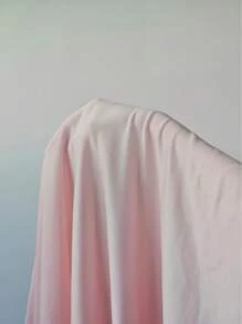Sweetra Camiseta con cuello de volantes y lazo, ajustada con cuello de volantes, color rosa, outfit de otoño/invierno Y2K para mujer
