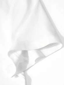 SHEIN Unity 情人节多色心形印花休闲舒适百搭短袖 T 恤女士图案 T 恤女式上衣 - 白色 - 查看 4