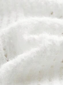 Mainfolk 男士花卉图案宽松落肩休闲 V 领长袖开衫，做旧接缝撞色毛皮针织，驼色/卡其色/黄色，适合秋冬 - 彩色 - 查看 6