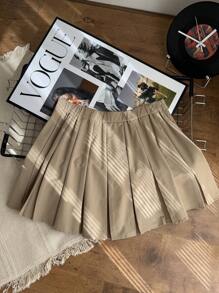 Comfortcana Talla grande Falda fruncido