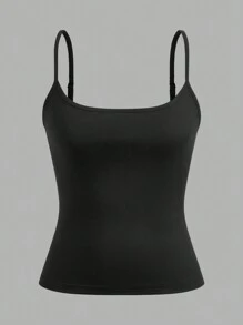 SHEIN EZwear Multi-Color Knitted Camisole Women's Top Set - Multicolor - View 5