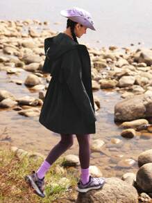 In My Nature In My Nature Women's Casual Outdoor Rain Jacket, Simple & Fashionable For Everyday