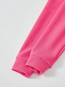 Set de 2 piezas para adolescentes (niñas): Cárdigan de manga larga casual y vestido de tirantes para uso diario y citas - Blanco - Ver 3