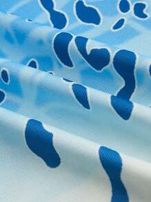 Manfinity Sport Corelite Boyfriend Style Men's Ombre Hoodie Pullover Sweatshirt, Casual Long Sleeve Sports, Active Wear Hooded Graphic Sports Sweatshirt - Multicolor - View 3