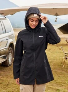 In My Nature 女士休闲连帽户外雨衣