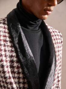 AKNOTIC Party 2pcs Men's Slim Fit Casual Suit Set, Appropriate For Autumn - Multicolor - View 2