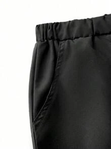 TaskEZ Summer Solid V-Neck Double Pocket Short Sleeve Top & Pants Uniform Scrub Set