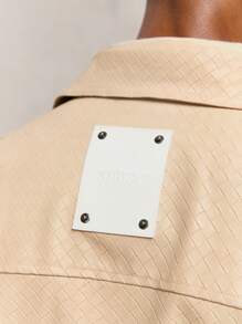 AKNOTIC Party Men's Woven Slim Fit Casual Turndown Collar Plain Thin Jacket, Long Sleeve Lightweight Jacket, Suitable For Autumn Work, Old Money, Boyfriend Gifts