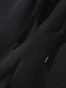 Aesthetic Post 男士字母印花口袋松紧腰带抽绳休闲运动裤 - 彩色 - 查看 4