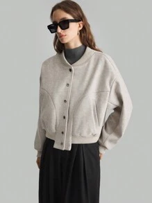 Ontre 女式 2025 新款春季黑色时尚亮片点缀无袖中长款派对连衣裙，灰色 - 杏色 - 查看 3