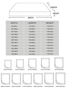 Tấm trang bị không thấm nước trơn - trắng - Xem 4