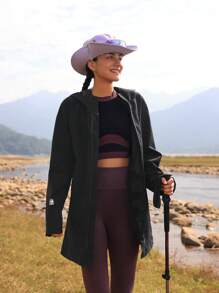 In My Nature In My Nature Women's Casual Outdoor Rain Jacket, Simple & Fashionable For Everyday