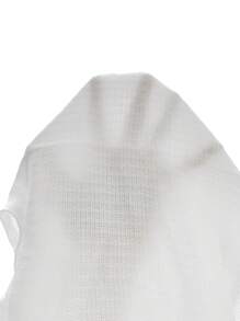 EMERY ROSE 女士夏季纯色单排扣背心和短裤套装，带口袋，休闲装，女士休闲不对称，口袋无袖常规版型白色短裤女士两件套服装，春夏，休闲日常服装 - 白色 - 查看 7