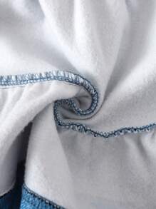 SHEIN 2 Pieces Baby Girl Knitted Long Sleeve Top And Bib Overall Dress Set, Autumn/Winter