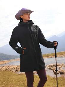 In My Nature In My Nature Women's Casual Outdoor Rain Jacket, Simple & Fashionable For Everyday