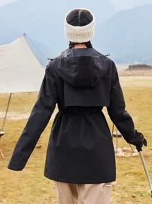 In My Nature 女士休闲连帽户外雨衣