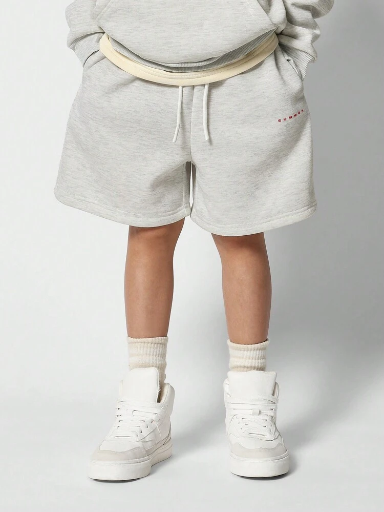 Tween Boys Overhead Hoodie And Short 2 Piece Set
