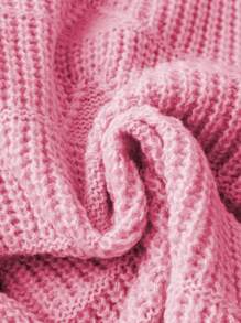 Flirla Plus Size Front Button Long Sleeve Blouse With Bow Decor, Casual For Everyday Wear - Pink - View 4